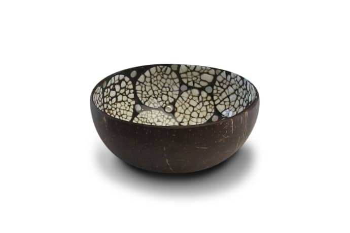 Coconut bowl black eggshell Noya