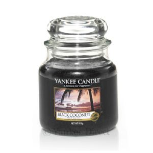 Black coconut moyen modèle Yankee Candle