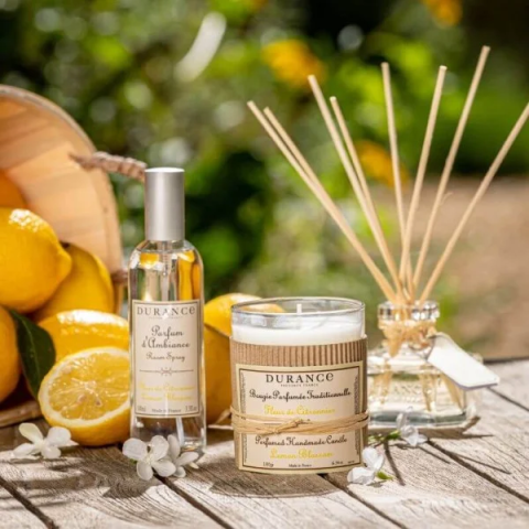 Bougie parfumée fleur de citronnier Durance en Provence  Imaginez Vendôme 41 Loir et Cher